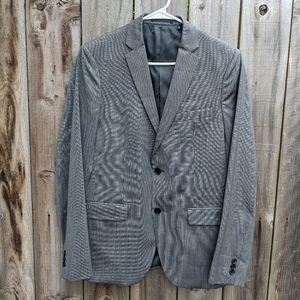 Theory Men's Blazer Gray Size 38 Regular